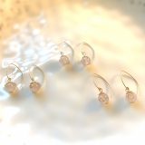 Sparkly leaf shaped Earrings - Image 3