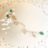 Gemstone Charm Bracelet - Image 2