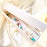 Neshama Gemstone Charm Bracelet