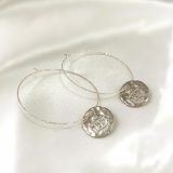 'Neshama' Hoop Earrings